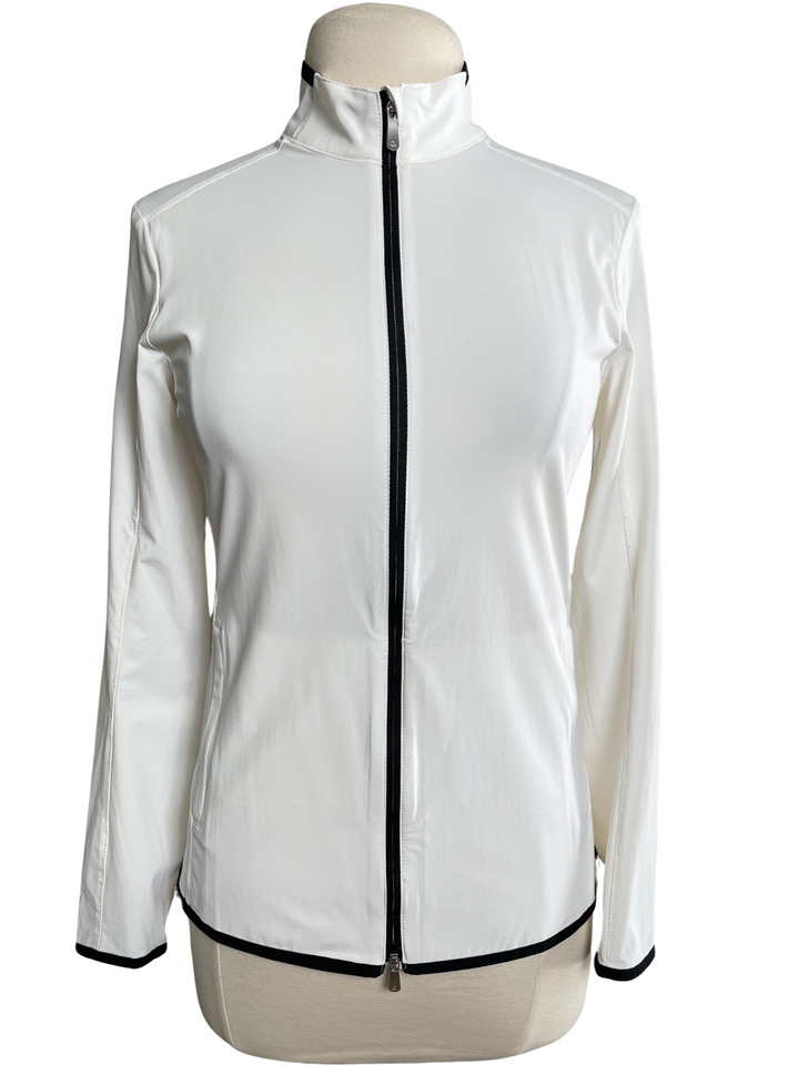 Dunning Golf Leah Performance Wind Jacket - White - Small - Skorzie