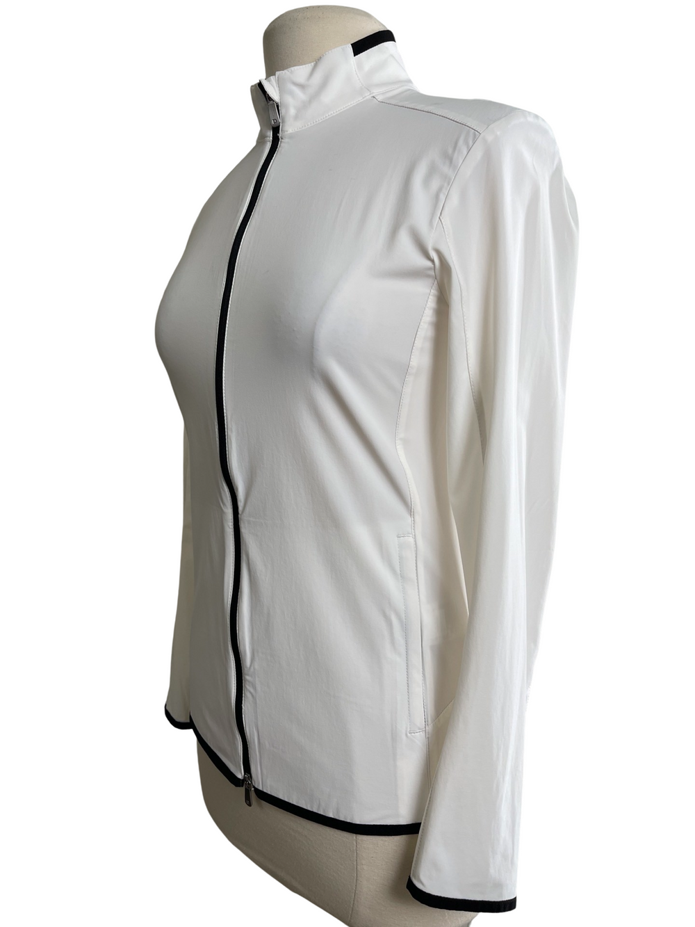 Dunning Golf Leah Performance Wind Jacket - White - Small - Skorzie