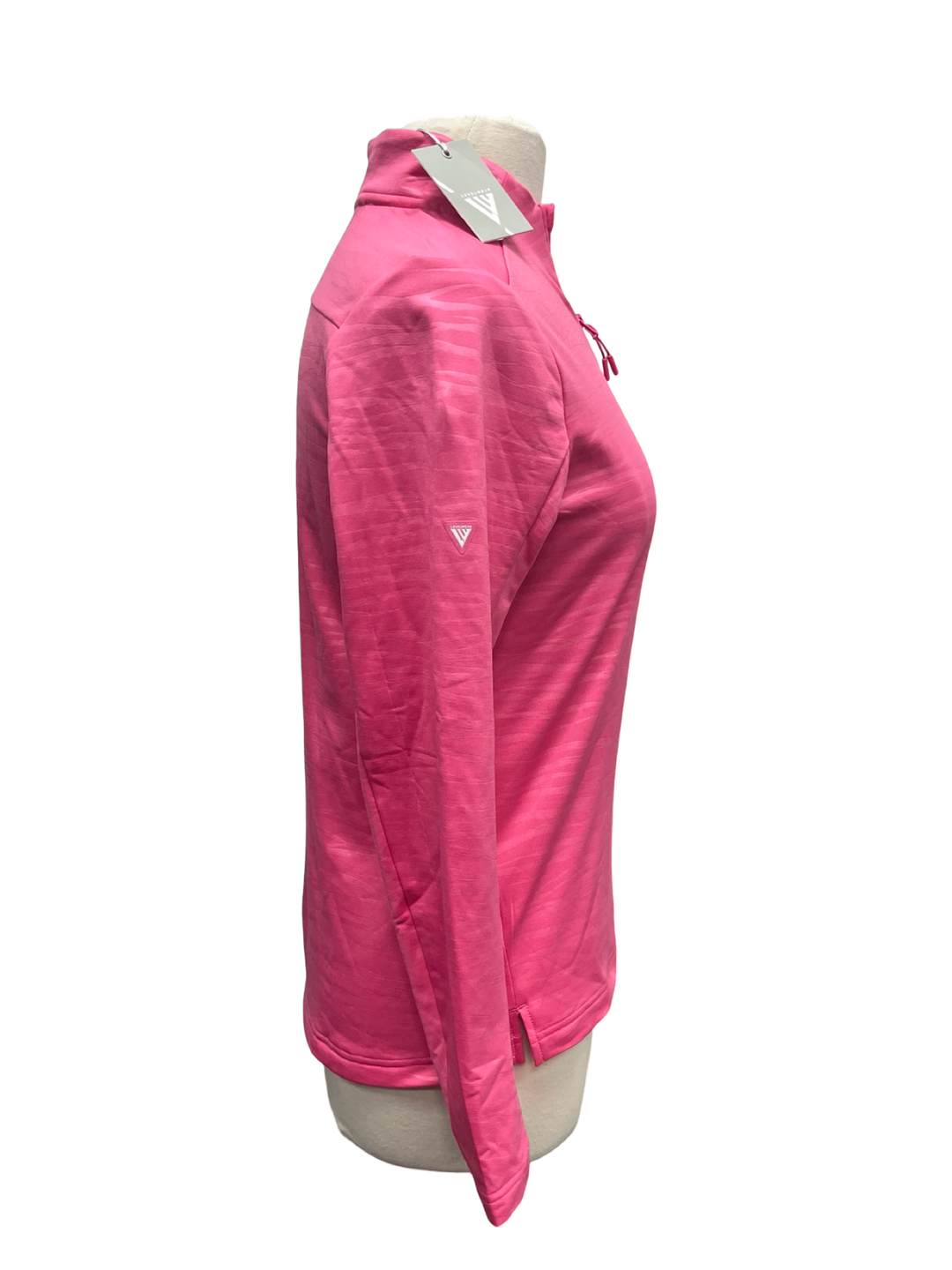 Levelwear Patina 1/4 Zip Up Pullover - Pink - Small - NWT (FINAL SALE ITEM)