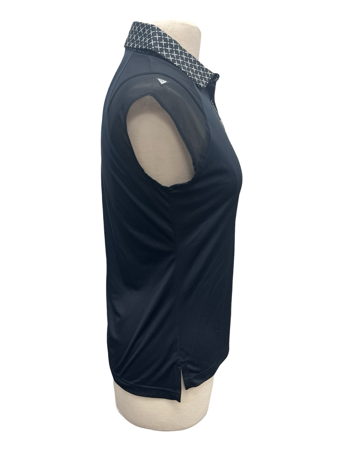 Levelwear Allure Polo Capsleeve - Black - Small - NWT (FINAL SALE ITEM)