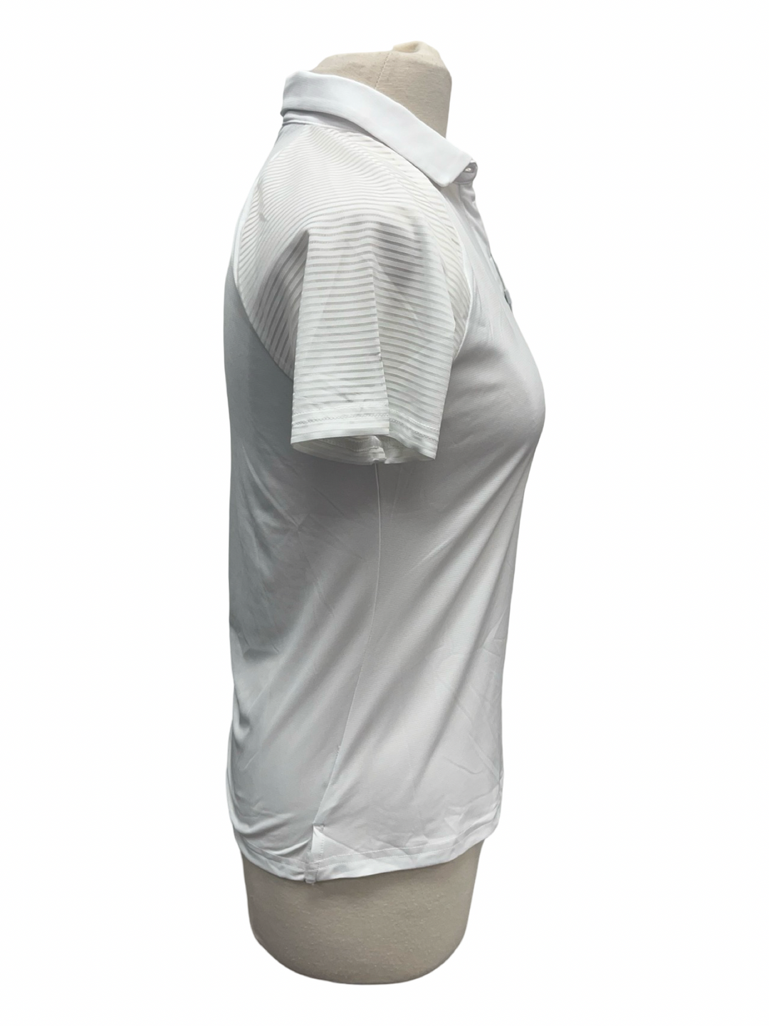 Levelwear Balsam Polo Top - White - Small - NWT (FINAL SALE ITEM)