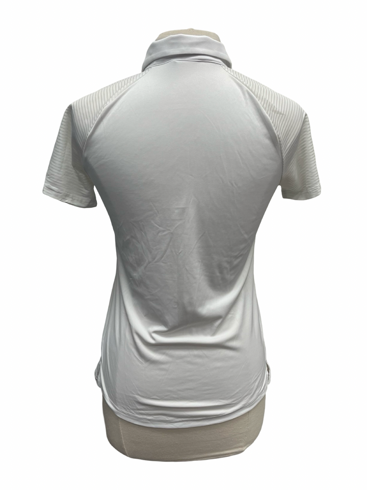 Levelwear Balsam Polo Top - White - Small - NWT (FINAL SALE ITEM)