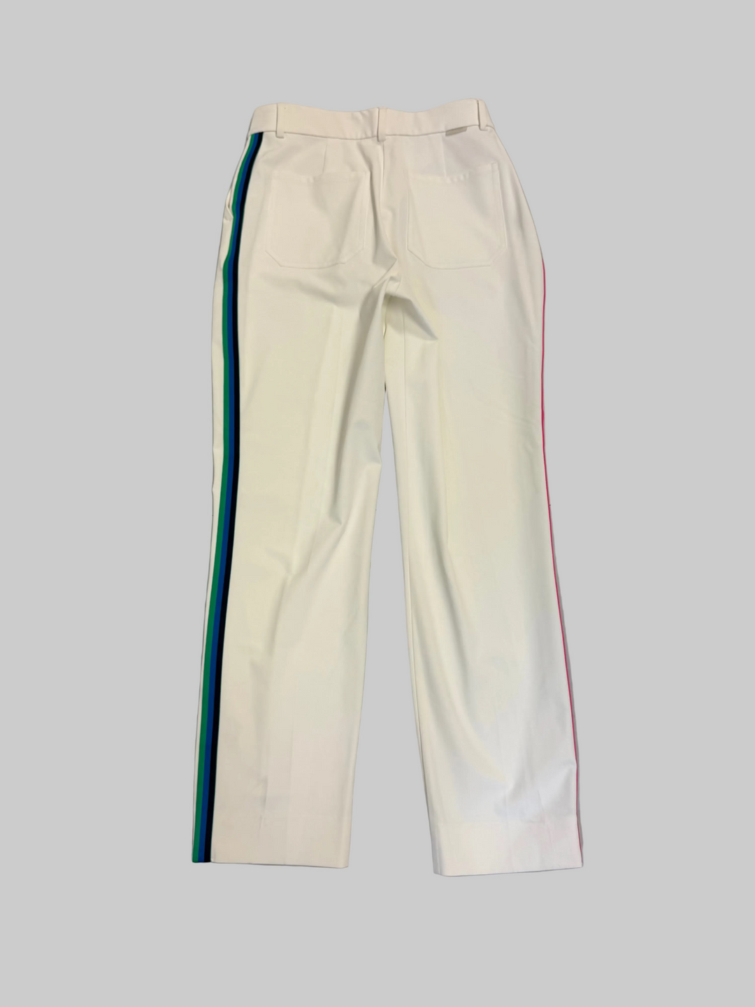 G/FORE Women's Side Stripe Tux Luxe Trouser - Snow - 4 - Skorzie