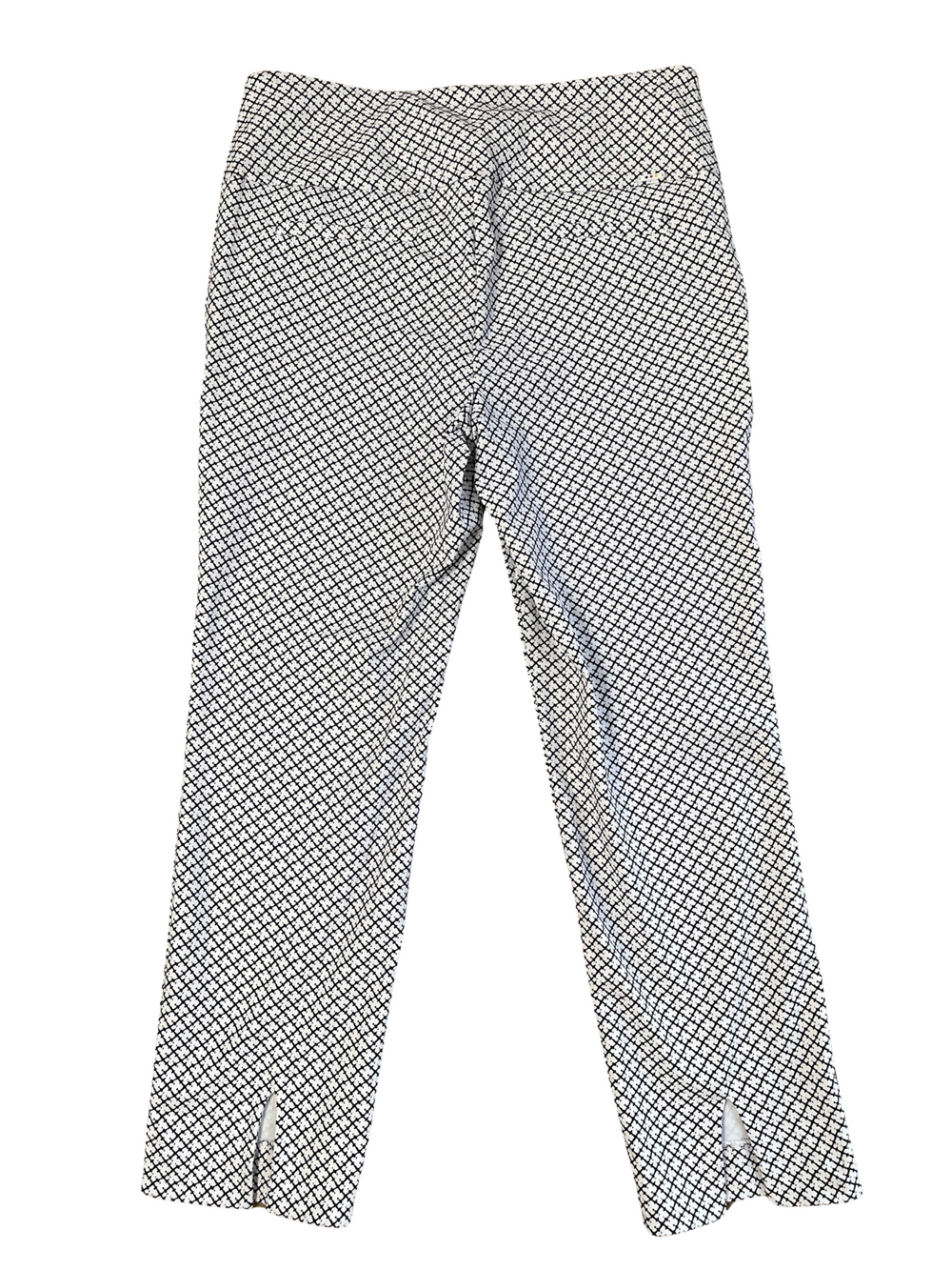 Swing Control Vented Airspun Ankle Pant - Criss Cross - Size 6 - Skorzie