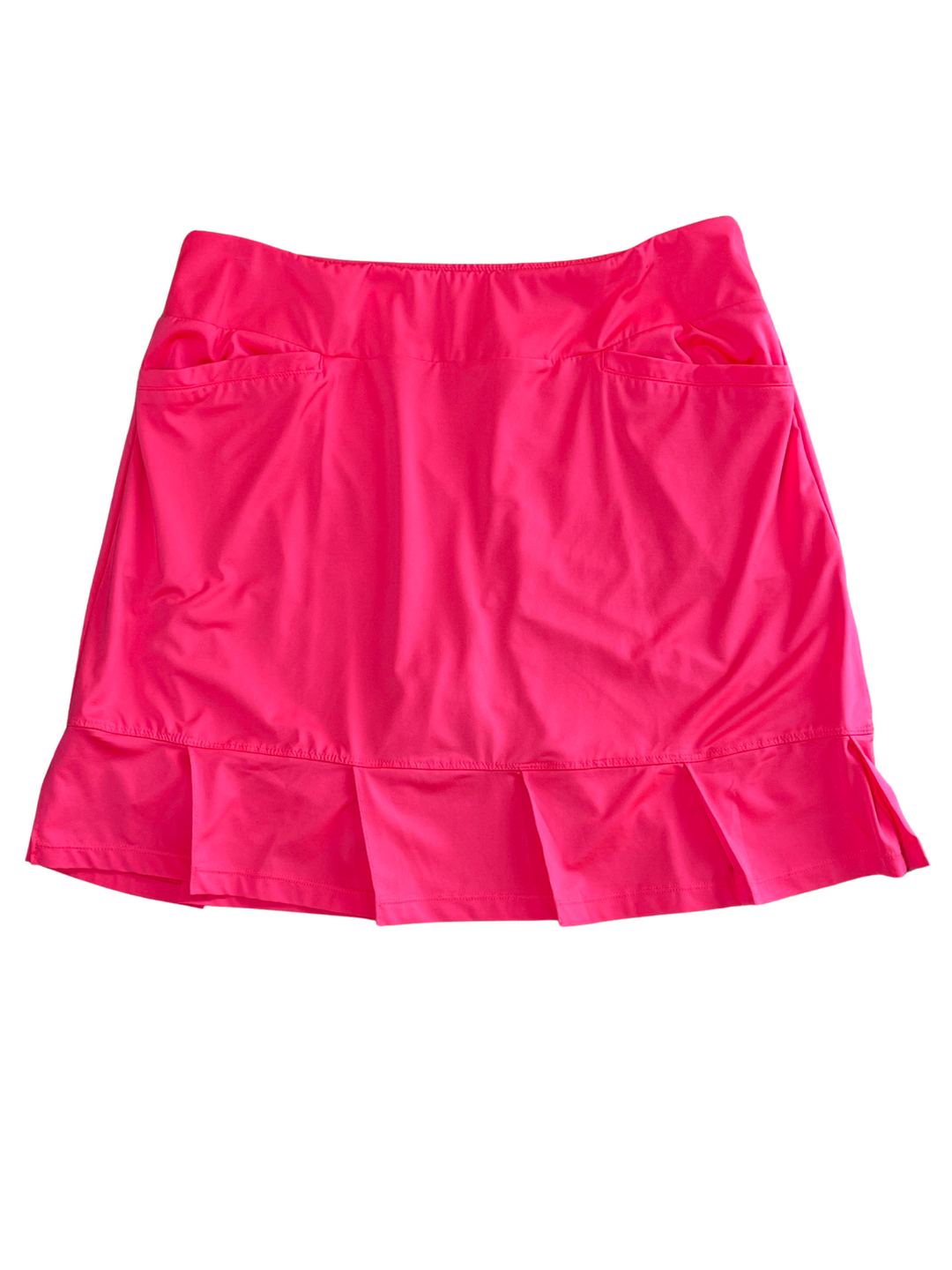 Tail Neon Pink Skort with Pleats- Medium - Skorzie