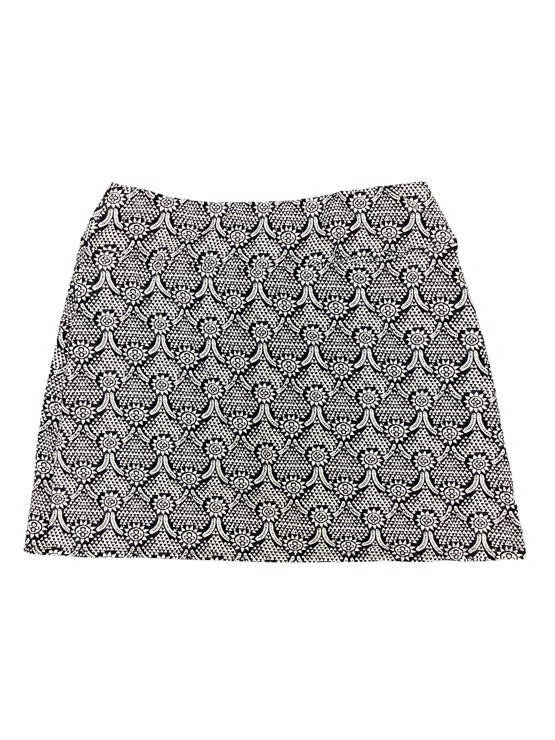 IBKUL Leslie Print Layered Skort- Small