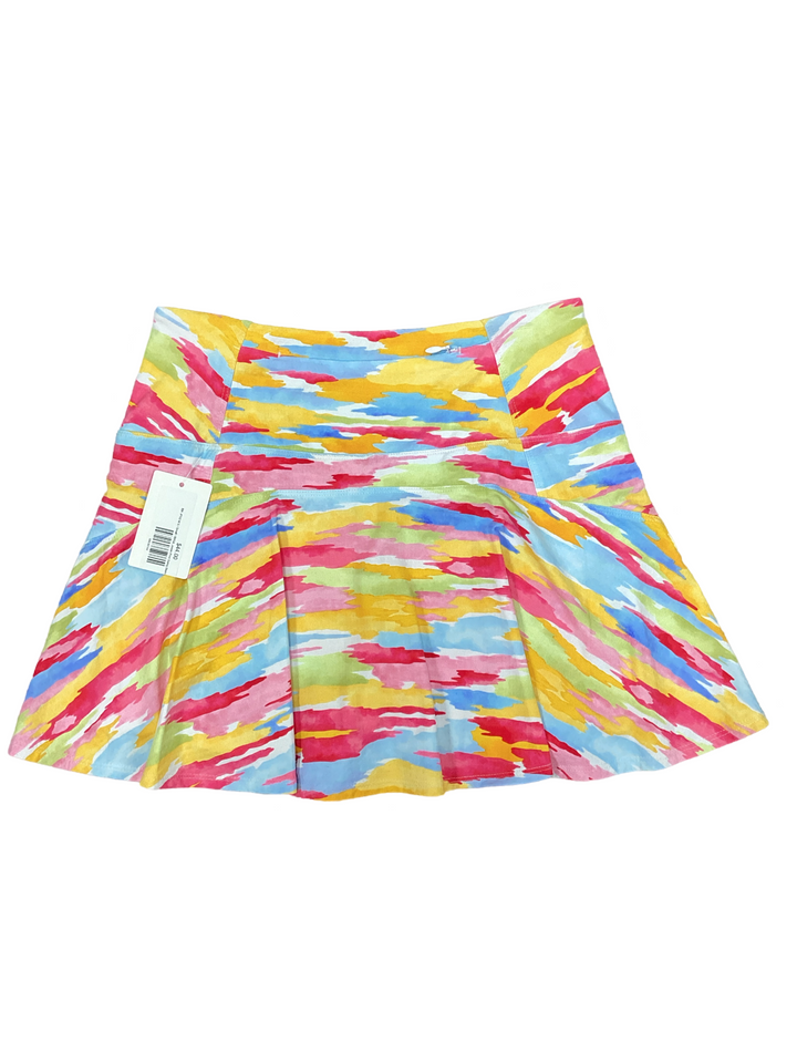 IBKUL Jessie Print Swing Skort- Small