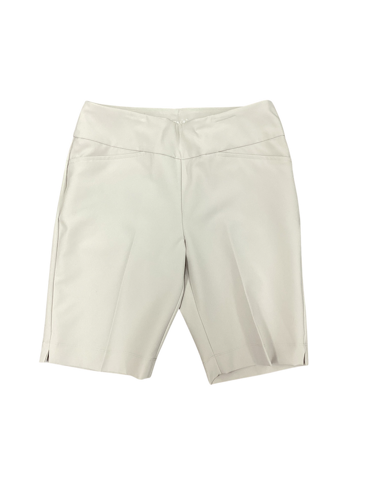 IBKUL Stain Resistant Solid Womens Shorts- Size 4 - Skorzie