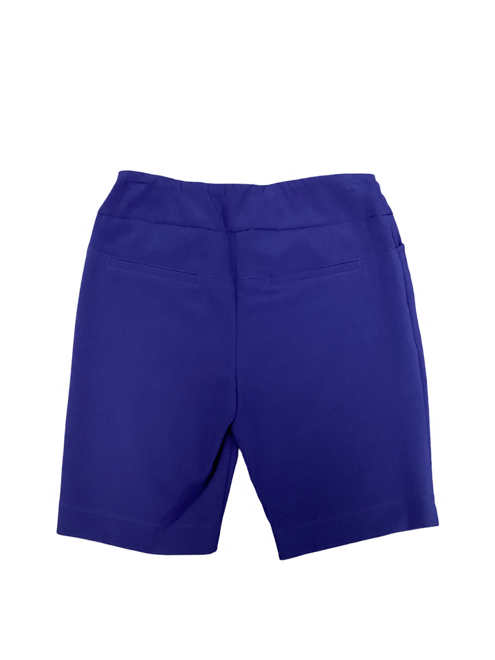 IBKUL Stain Resistant Solid Womens Shorts- Size 4