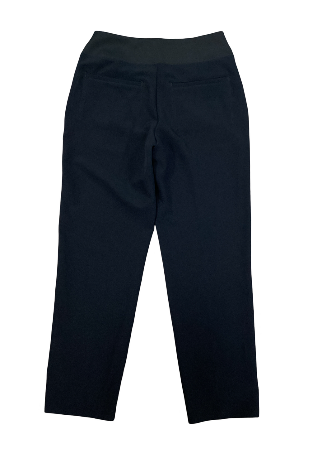 IBKUL Navy Solid City Pants- Size 4