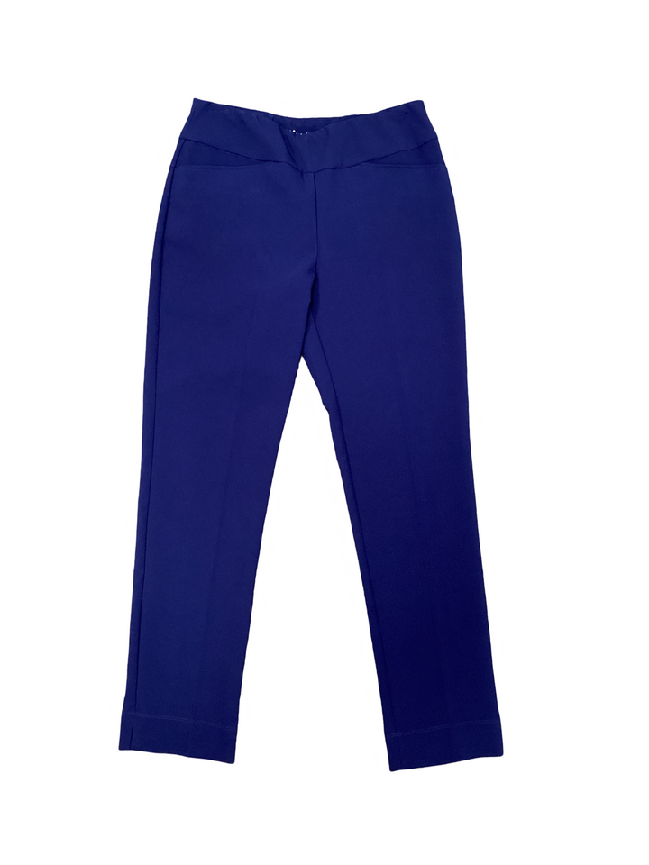 IBKUL Cobalt Blue Women's Ankle Pants- Size 4