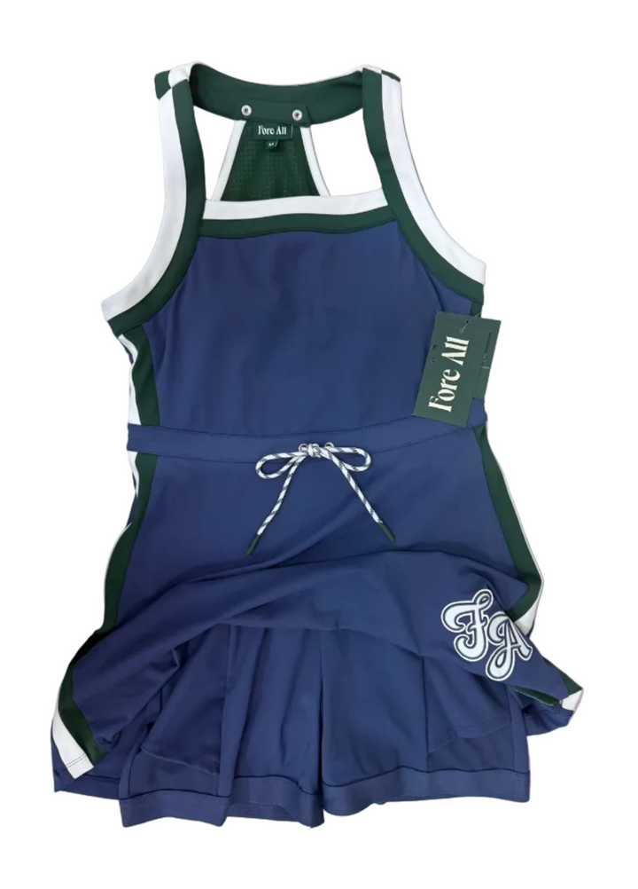 Fore All Coco Dress - Indigo - Skorzie