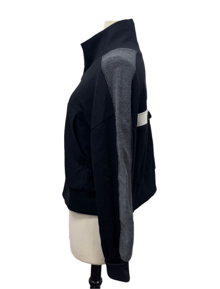 FP Movement Women's High Jump Zip Up Jacket - Black - X-Small - Skorzie