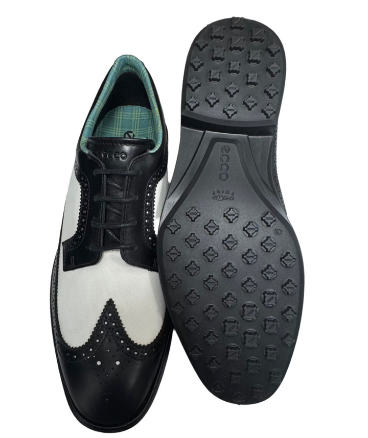 ECCO Golf Classic Hybrid Kiltie Edition - Black/White - Size 9-9.5 - Skorzie