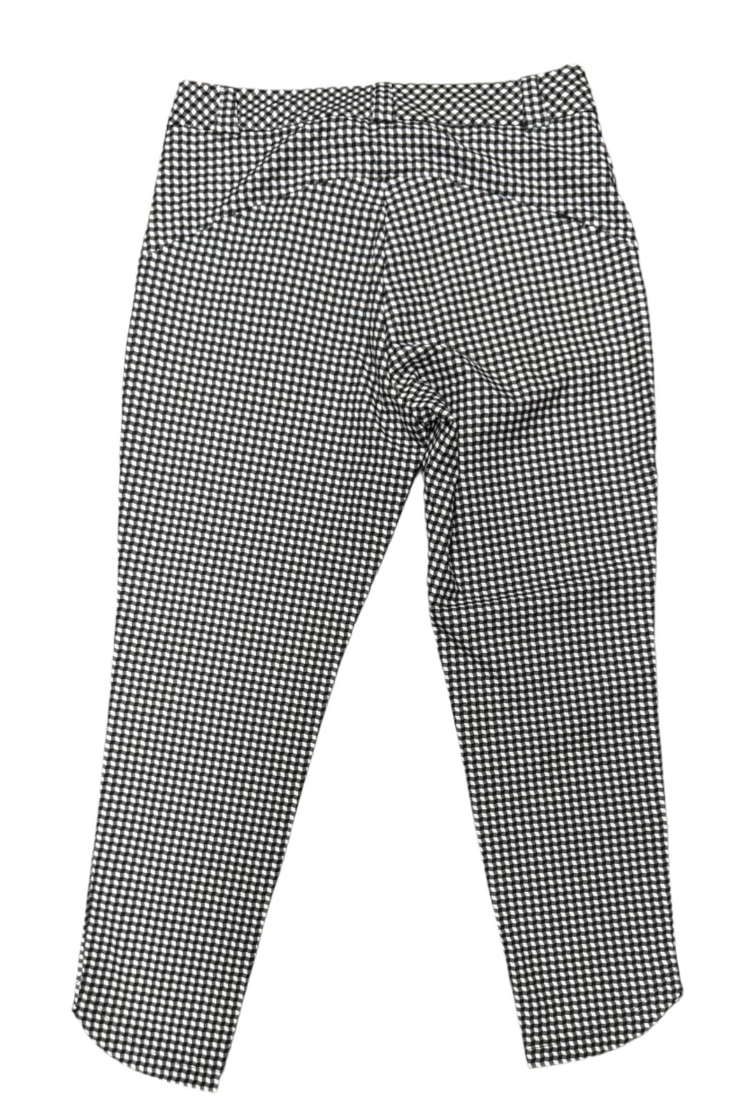 Peter Millar Dynamite Karlie Pants - Black/White - Size 10 - Skorzie