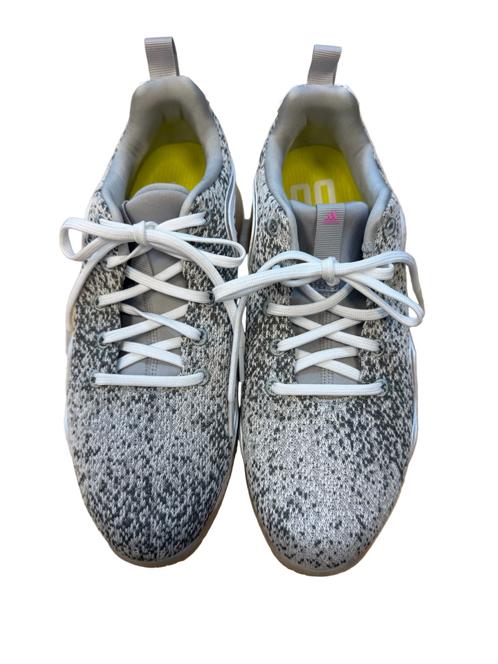 Adidas Women's CodeChaos21 Spikeless Golf Shoe - Gray/Pink - Size 8.5 - Skorzie