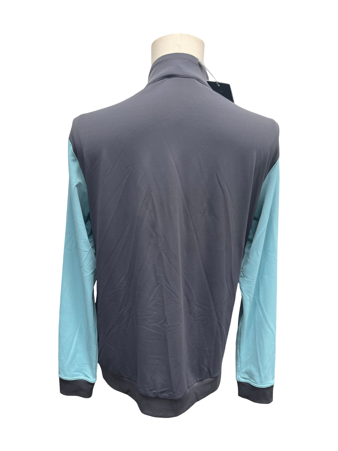 Mens Levelwear Crosswind Midlayer - Blue/Gray - Medium - NWT (FINAL SALE ITEM)