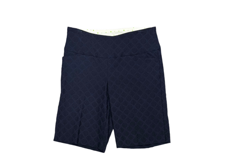 Swing Control Women’s Techno Stretch Printed Golf Short - Navy - Skorzie