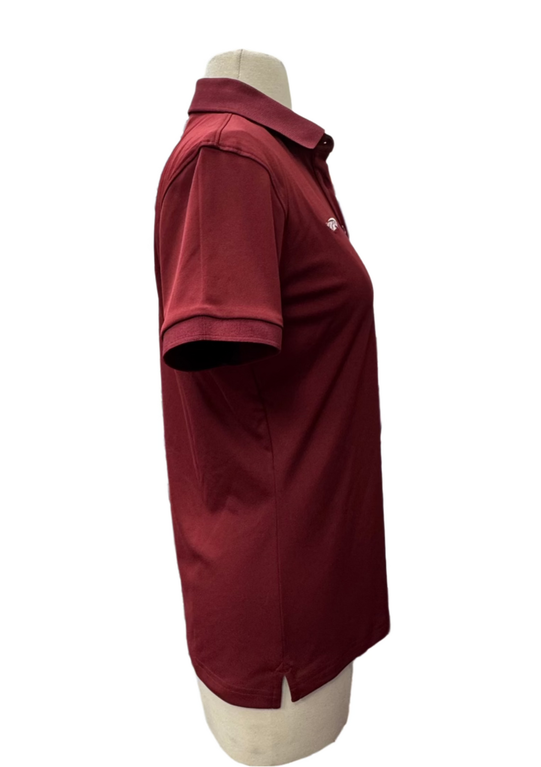 J.Lindeberg Tour Tech Polo - Maroon - Medium - Skorzie
