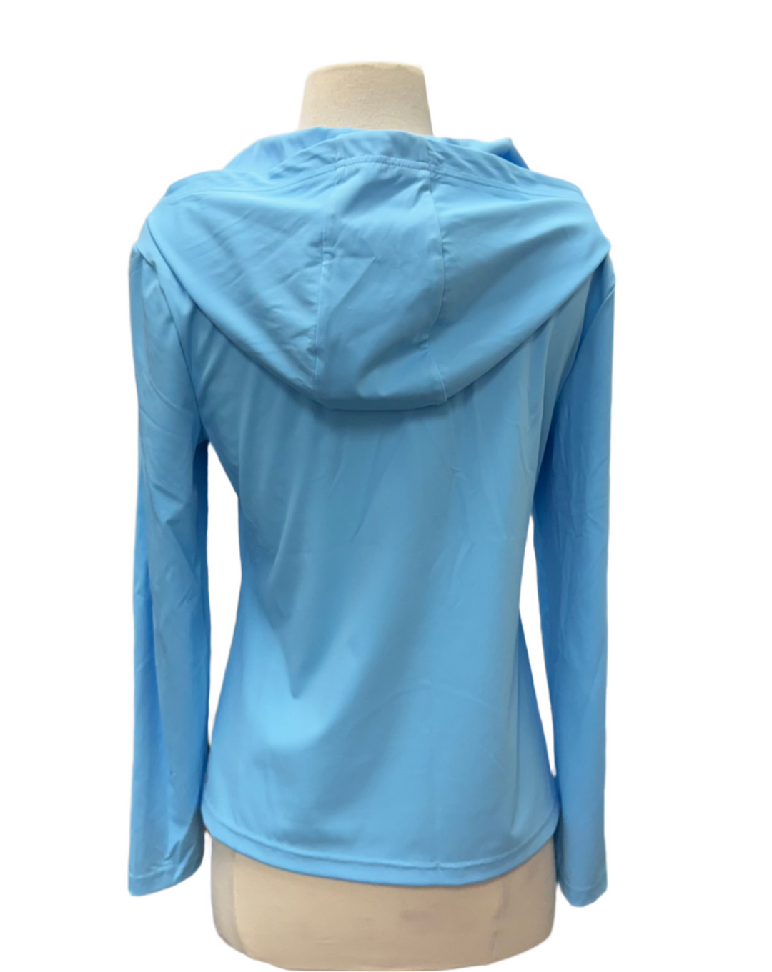 Kinona Layer It Up Long Sleeve Hoodie - Light Blue - Small - Skorzie