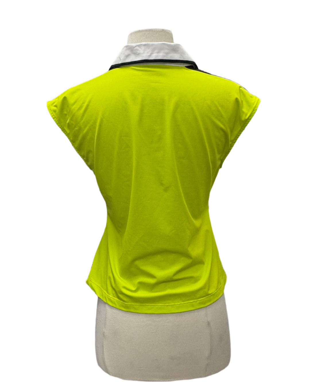 Kinona V-Neck Sleeveless Polo- Green - Small - Skorzie