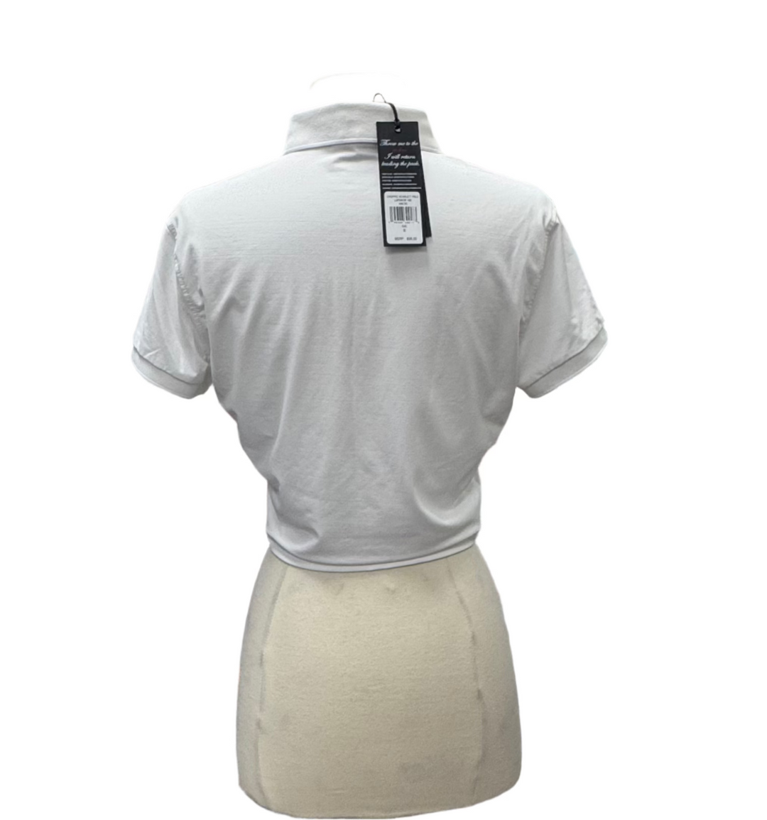 Greyson Cropped Scarlett Polo - Arctic - Small - Skorzie