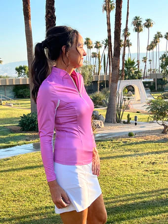 Amy Sport Katelyn 2.0 Long Sleeve Top - Anna Pink - Skorzie