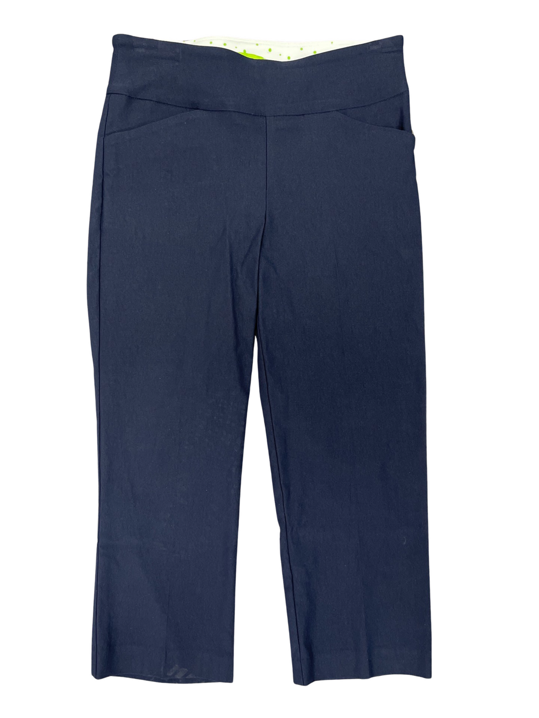 Swing Control Navy Techno Stretch Crop Pant