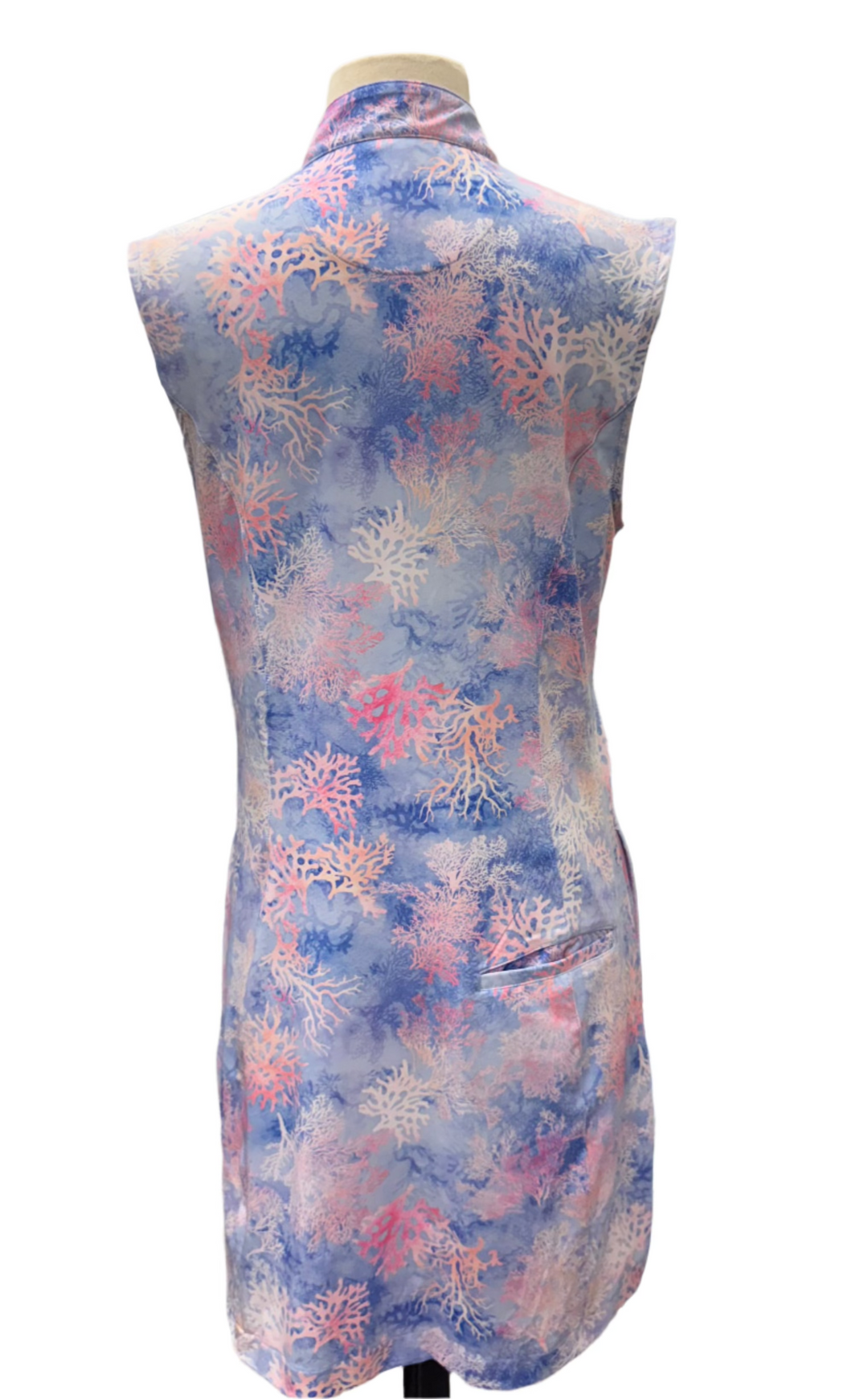 Greg Norman Zip Dress - Lilac Crest - Medium - Skorzie