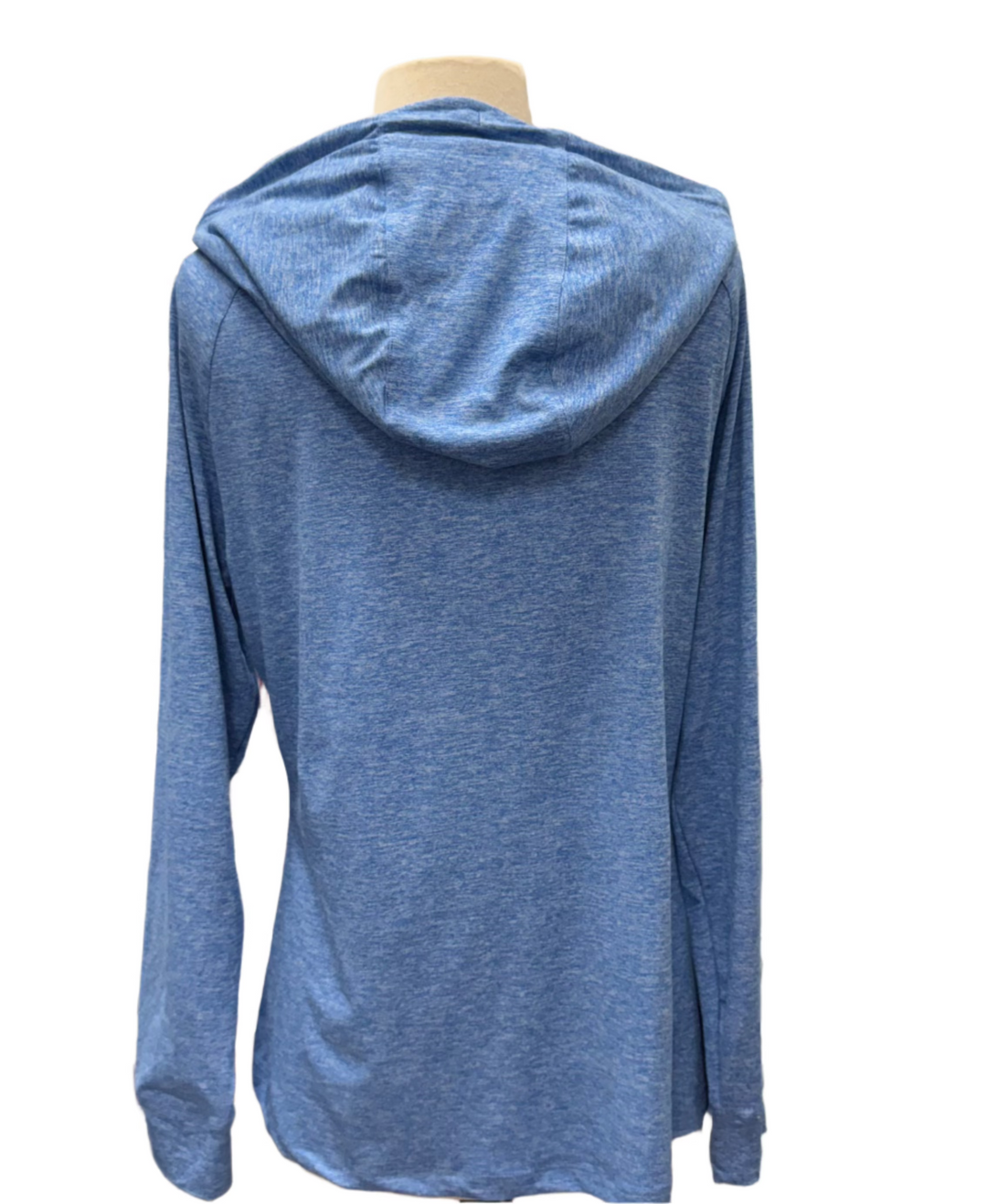 Greg Norman Isabella Hoodie - Aegean Blue Heather - Medium - Skorzie