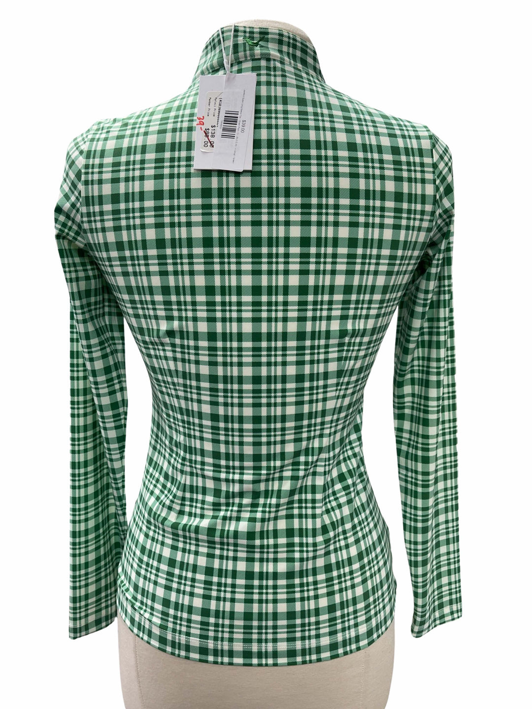 Jayebird Susie Long Sleeve Top - Green Plaid - Skorzie