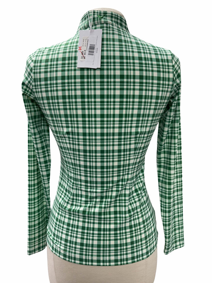 Jayebird Susie Long Sleeve Top - Green Plaid - Skorzie