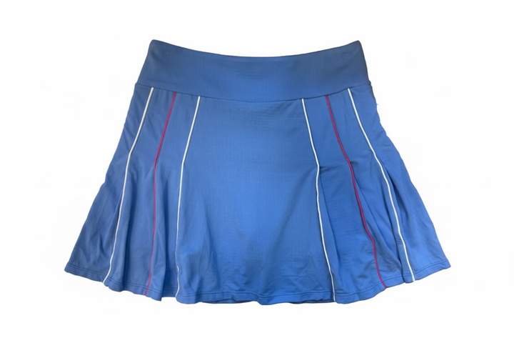 G-Lifestyle Peri Flare Skort with Piping (16") - Small - Skorzie