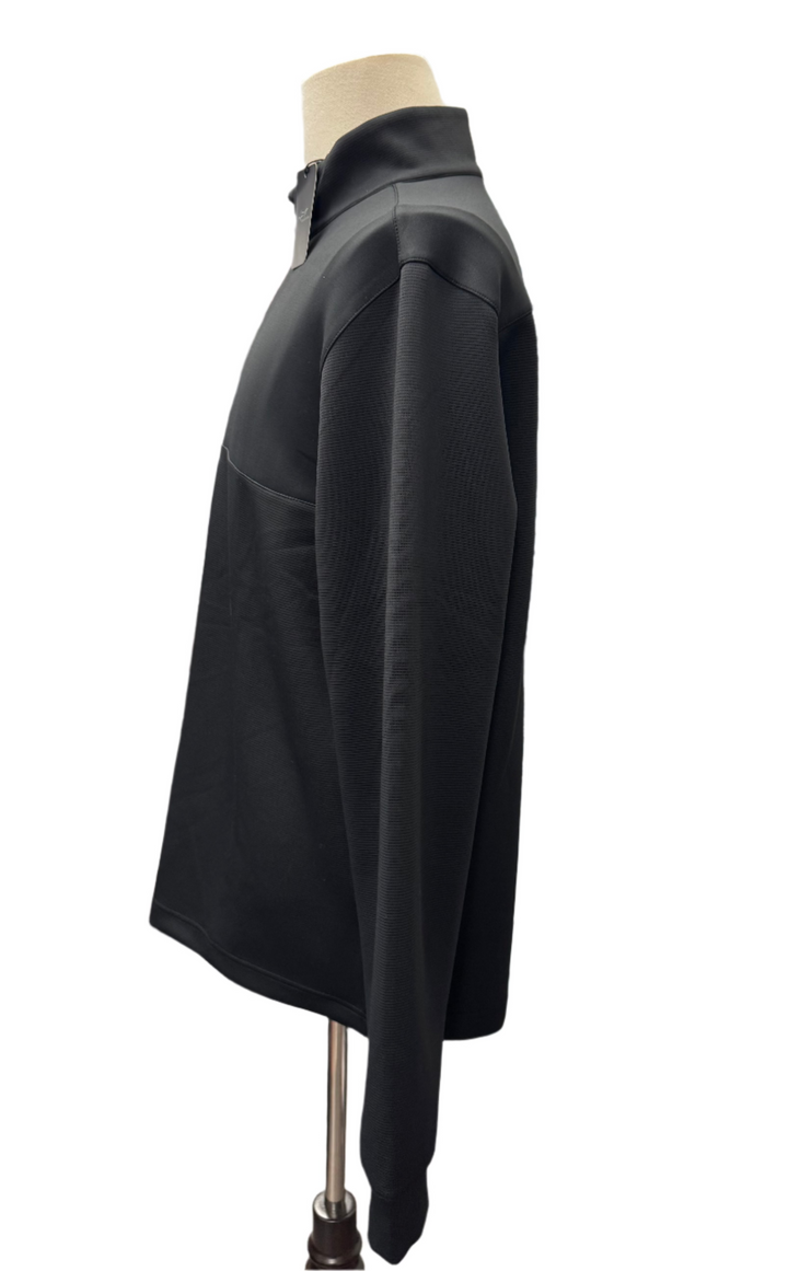 Greg Norman Quarter Zip Jacket - Black - Large - Skorzie