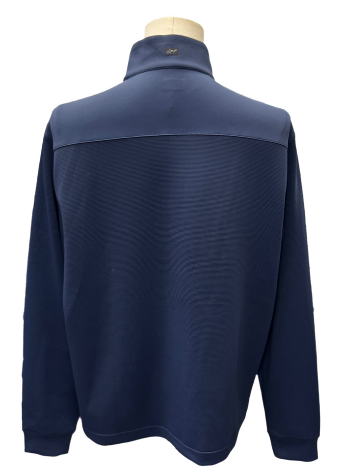 Greg Norman Quarter Zip Jacket - Navy - Large - Skorzie