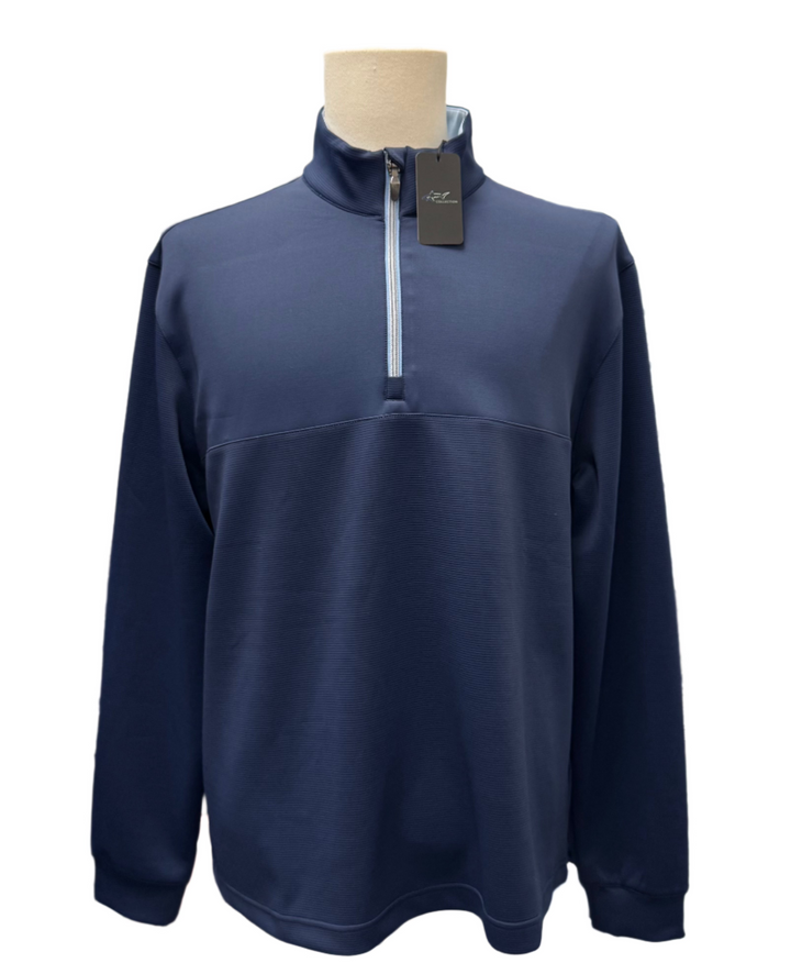 Greg Norman Quarter Zip Jacket - Navy - Large - Skorzie