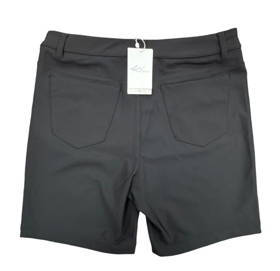 Greg Norman Woman's 7" Stretch Short - Black - Skorzie