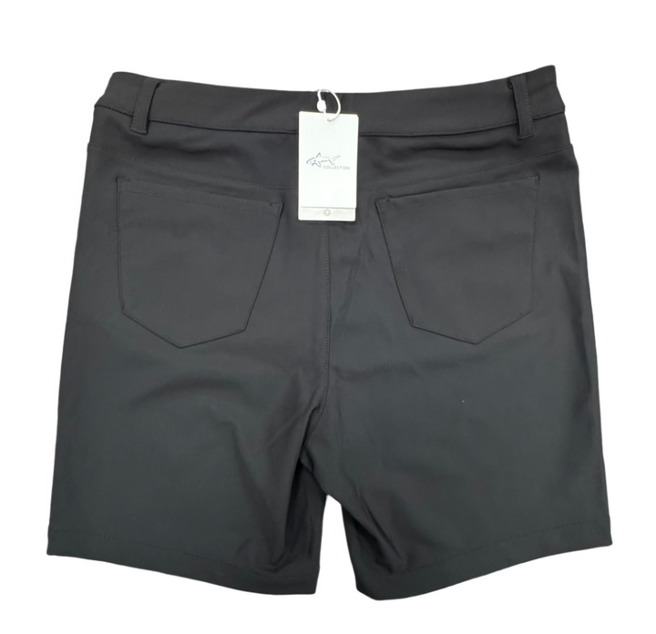 Greg Norman Woman's 7" Stretch Short - Black - Skorzie