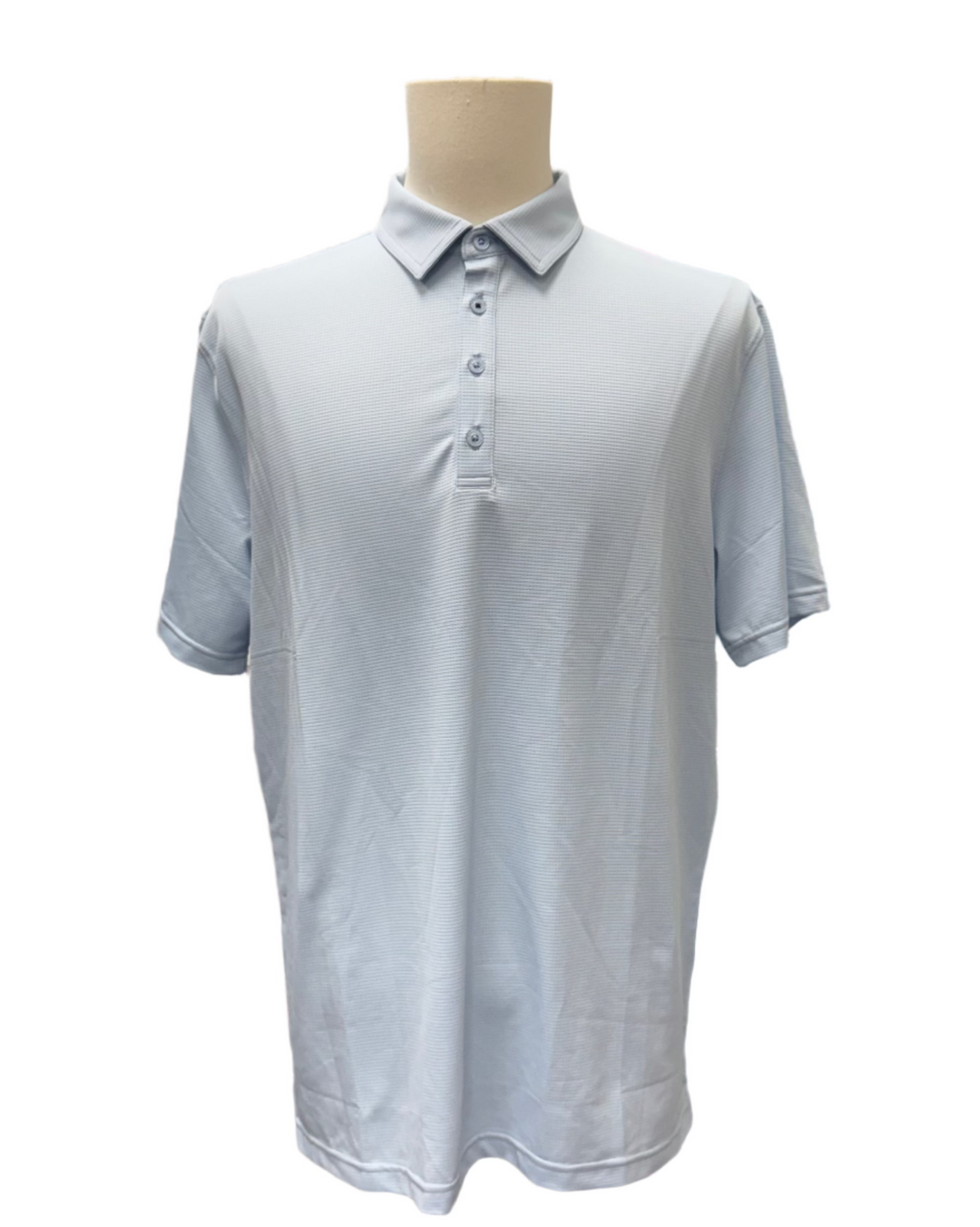 Black Clover Men's Tubbs Polo - Ice Blue - Large - Skorzie