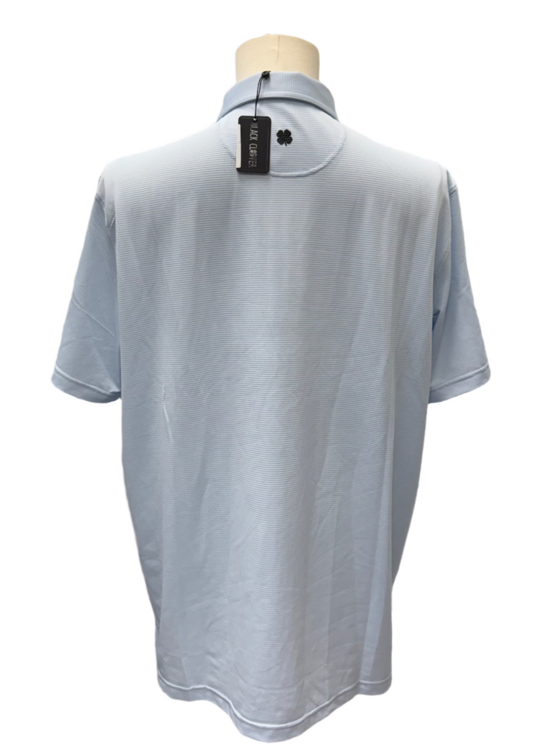 Black Clover Men's Tubbs Polo - Ice Blue - Large - Skorzie