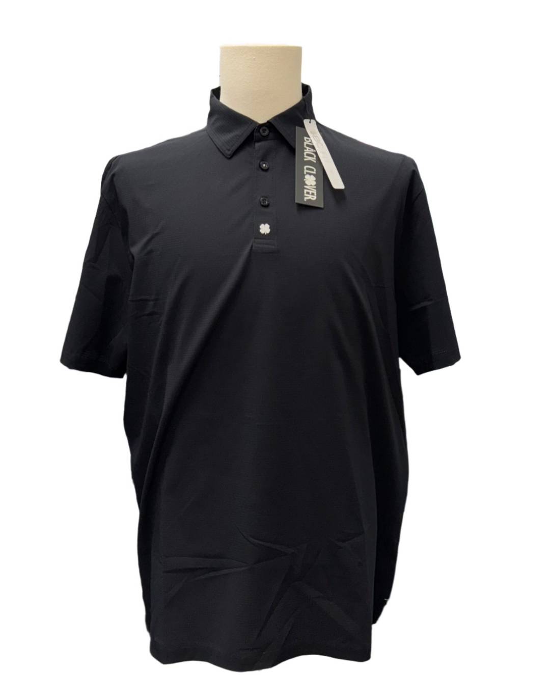 Black Clover Men's Hallow Polo - Black - Large - Skorzie