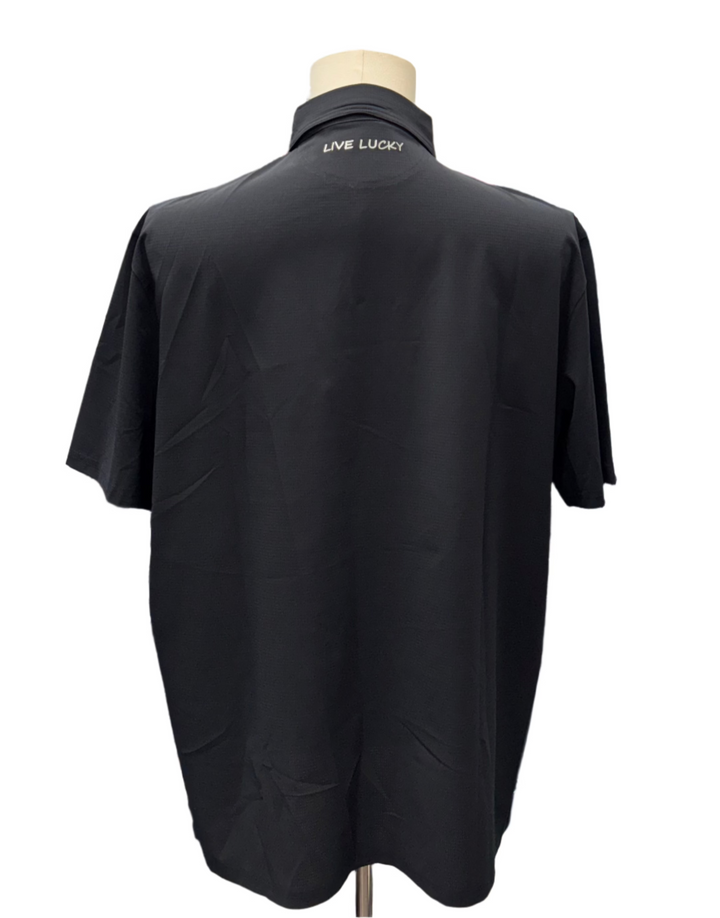 Black Clover Men's Hallow Polo - Black - Large - Skorzie