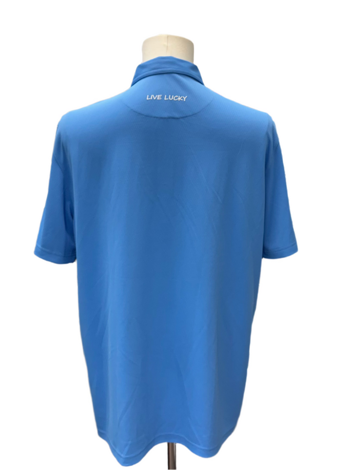 Black Clover Men's Brooks Polo - True Blue - Large - Skorzie