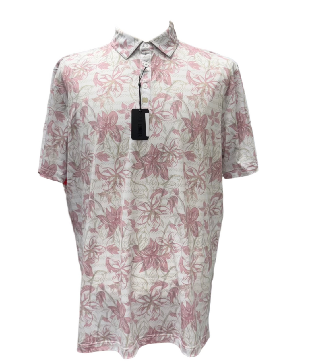 Black Clover Men's Calypso Polo - Cosmic Pink - Large - Skorzie