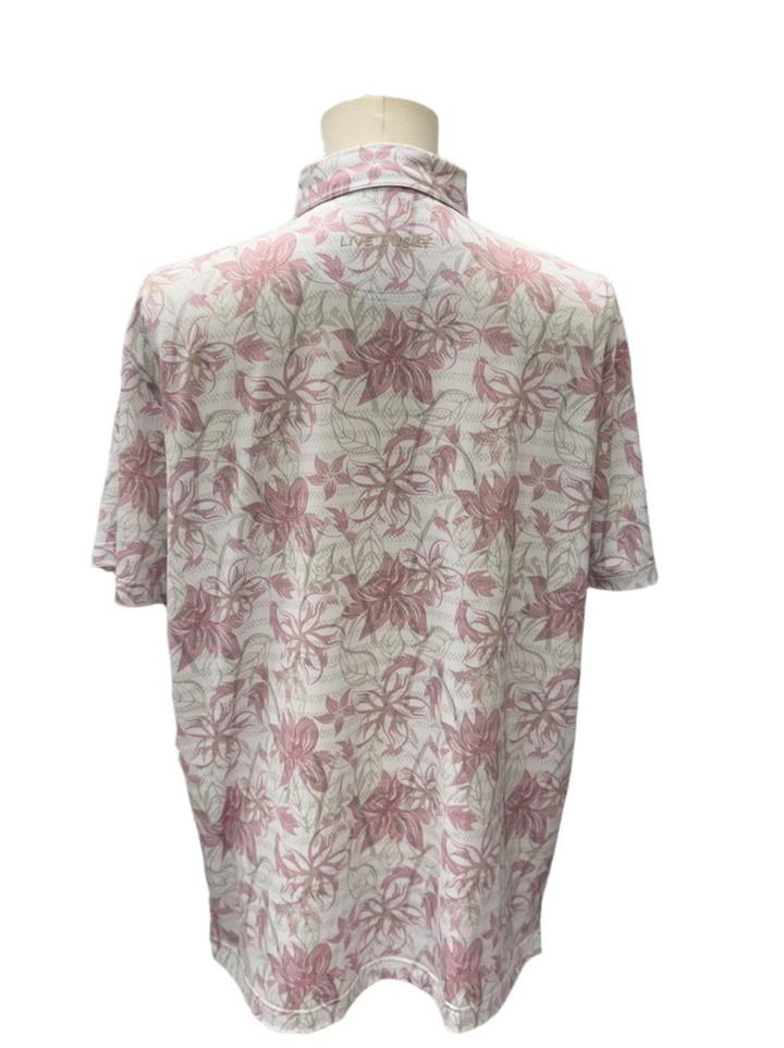 Black Clover Men's Calypso Polo - Cosmic Pink - Large - Skorzie