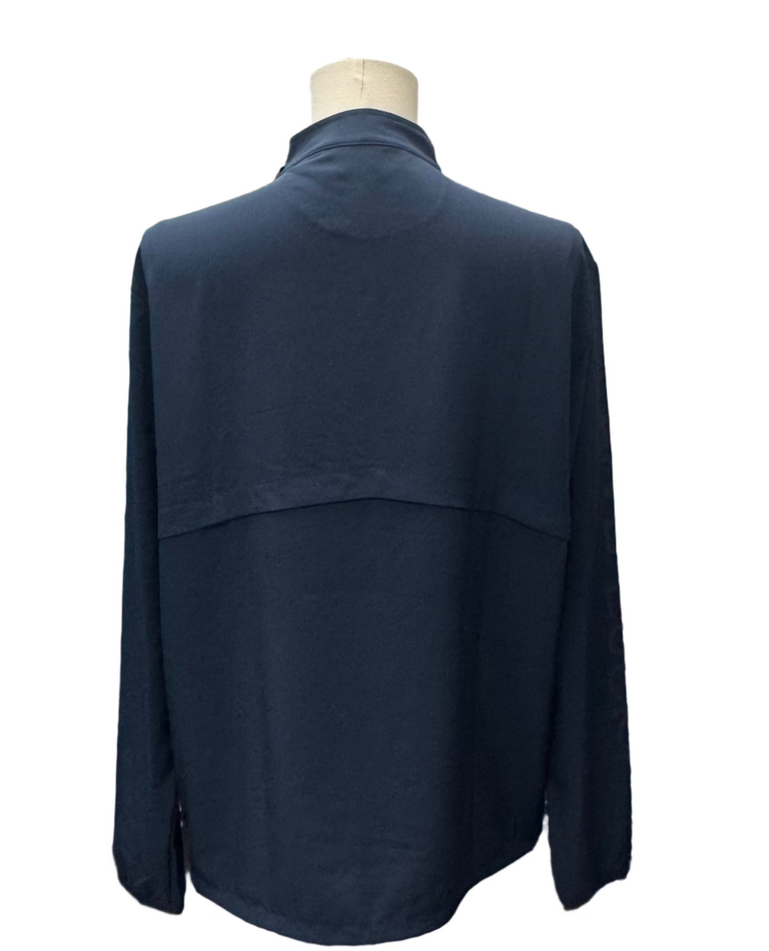 Black Clover Men's Player Q Zip - Navy - Large - Skorzie