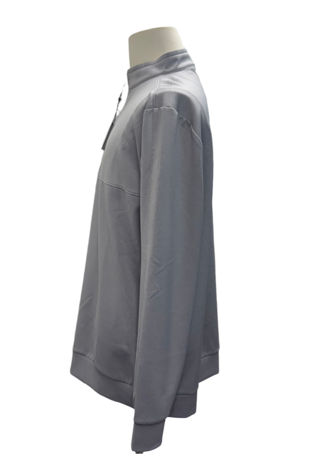 Black Clover Men's Cross Q Zip Hoodie - Light Grey - Large - Skorzie