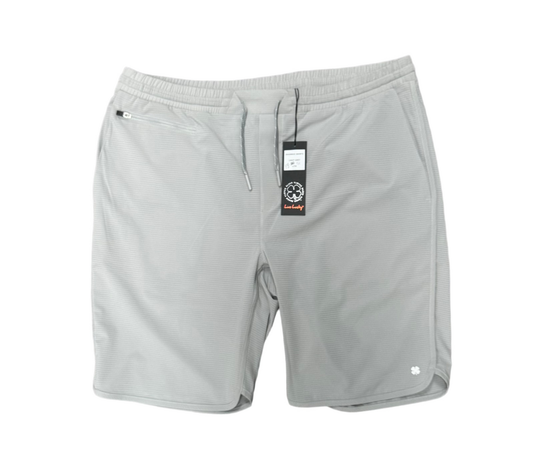 Black Clover Men's Maximus Shorts - Light Grey - Large - Skorzie