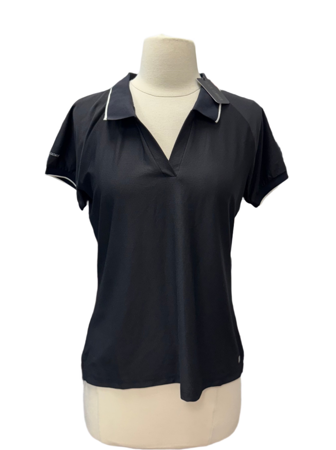 Black Clover Aria Polo - Black - Small - Skorzie