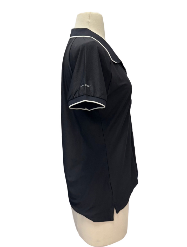 Black Clover Aria Polo - Black - Small - Skorzie